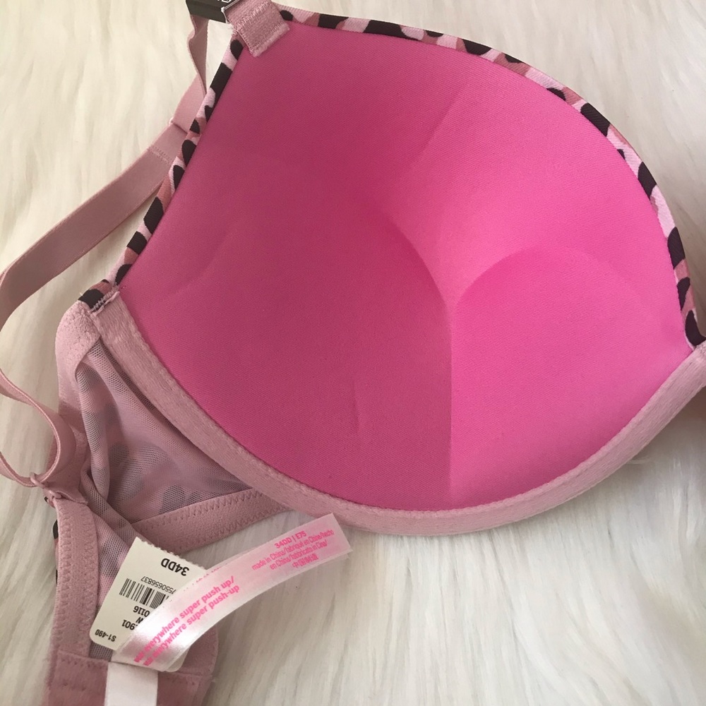 VS PINK 32C SUPER PUSH-UP BRA - Picture 4 of 7
